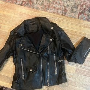 Blank NYC vegan leather jacket